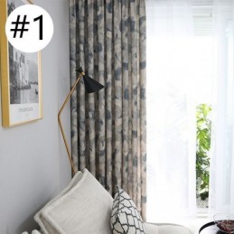 Puuvillaiset Pellavaiset Pimennysverhot Pohjoismaisella Kuvioinnilla Olohuoneeseen Ja Makuuhuoneeseen