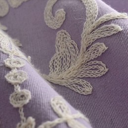 Eurooppalainen Puuvillainen Pimennysverho Mittatilaustyönä Tehty Verho Kukkakirjailtu