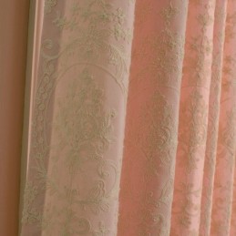 Eurooppalainen Puuvillainen Pimennysverho Mittatilaustyönä Tehty Verho Kukkakirjailtu