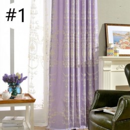 Eurooppalainen Puuvillainen Pimennysverho Mittatilaustyönä Tehty Verho Kukkakirjailtu