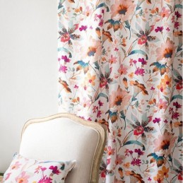 Kasvikuvioinen Verho Mittatilaustyönä, Lämpöä Eristävät Pimennysverhot Olohuoneeseen, Makuuhuoneeseen