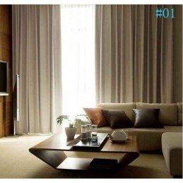 Modernit Yksiväriset Pellavaiset Pimennysverhot, Ensiluokkaiset, Mittatilaustyönä Tehdyt Olohuoneen Ja Ruokailutilan Verhot