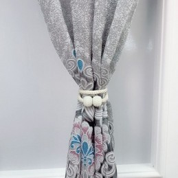 Kirjailtu Pimennysverho Mittatilaustyönä Tehty Verho Eurooppalaistyylinen Kukkakuvioinen Ikkunaverho Olohuoneeseen