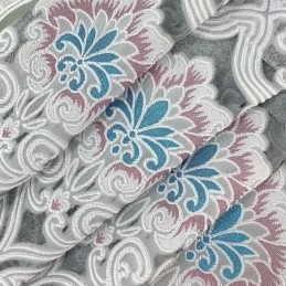 Kirjailtu Pimennysverho Mittatilaustyönä Tehty Verho Eurooppalaistyylinen Kukkakuvioinen Ikkunaverho Olohuoneeseen