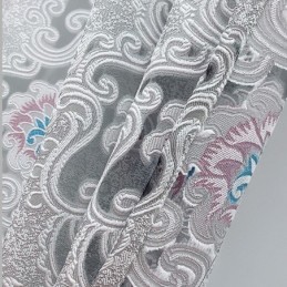 Kirjailtu Pimennysverho Mittatilaustyönä Tehty Verho Eurooppalaistyylinen Kukkakuvioinen Ikkunaverho Olohuoneeseen