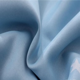 Linnakuvioinen Sininen Verho Mittatilaustyönä Tehty Verho, Pohjoismainen, Suosittu Makuuhuoneen Ja Lastenhuoneen Kangas