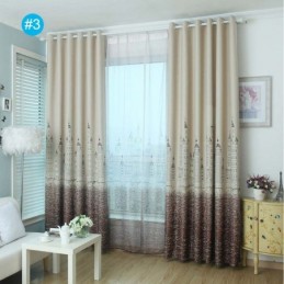 Linnakuvioinen Sininen Verho Mittatilaustyönä Tehty Verho, Pohjoismainen, Suosittu Makuuhuoneen Ja Lastenhuoneen Kangas