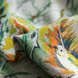 Mittatilaustyönä Tehty Verho, Öljymaalatut Lehdet, Amerikkalaistyyliset Pimennysverhot