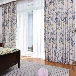 Amerikkalaiset Kukkakuvioiset Pimennysverhot