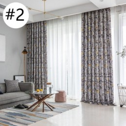 Painetut Verhot, Amerikkalaiset Kasvit Ja Linnut, Pimennysverhot