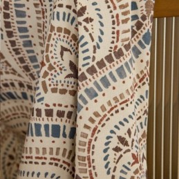 Puuvillakuvioiset Verhot, Amerikkalainen Vintage-Kuvio, Pimentävät