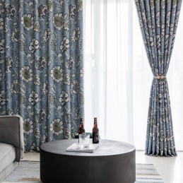 Verhot American Vintage Flowers Printed Blackout