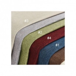 Pohjoismainen Moderni Yksivärinen Verho Mittatilaustyönä Musta Silkki Pimentävä Puuvilla- Ja Pellavaverho