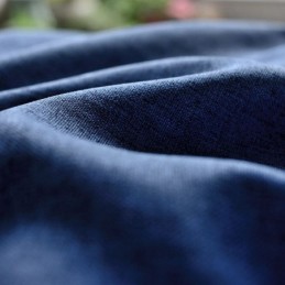 Pohjoismainen Moderni Yksivärinen Verho Mittatilaustyönä Musta Silkki Pimentävä Puuvilla- Ja Pellavaverho