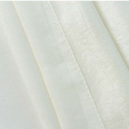 Yksinkertainen Puolipimennysverho Mittatilaustyönä, Valkoinen Yksivärinen Olohuoneen Verho