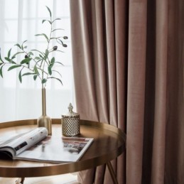 Max-Pimennysverho Mittatilaustyönä, Samettijäljitelmä, Yksivärinen, Makuuhuoneeseen