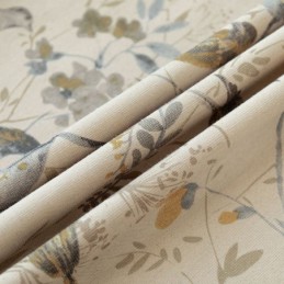 Pohjoismainen Pellavainen Pimennysverho Mittatilaustyönä, Kasvikuvioinen Verho Olohuoneeseen, Makuuhuoneeseen