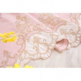 Chenille-Pimennysverho, Mittatilaustyönä Tehty, Eurooppalaistyylinen Kukkakirjonta Olohuoneeseen, Makuuhuoneeseen