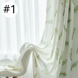 Pimennysverhot Pohjoismaisella Höyhenkuviolla Olohuoneeseen Ja Makuuhuoneeseen