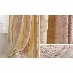 Pohjoismaiset Pimennysverhot, Kukkakuvioinen Jacquard-Verho, Mittatilaustyönä Tehty Verho Olohuoneeseen, Makuuhuoneeseen