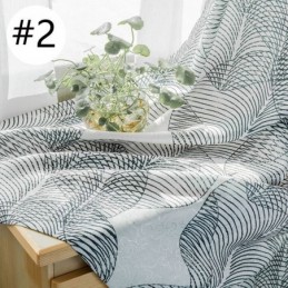 Mittatilaustyönä Tehty Pimennysverho, Kuviolliset Lehdet, Olohuoneeseen, Makuuhuoneeseen