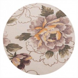 Amerikkalaistyyliset Pimennysverhot Puuvillakuvioisella Kukkakuvioisella Ikkunalla