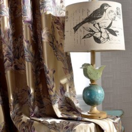 Pohjoismainen Pimennysverho Mittatilaustyönä Tehty Verho Höyhenjacquard Olohuoneeseen Ja Makuuhuoneeseen