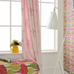 Pimennysverho Mittatilaustyönä Tehty Verho Pohjoismainen Kukkakuvioinen Jacquard Olohuoneeseen Ja Makuuhuoneeseen