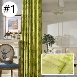 Pimennysverho Mittatilaustyönä Tehty Verho Pohjoismainen Kukkakuvioinen Jacquard Olohuoneeseen Ja Makuuhuoneeseen