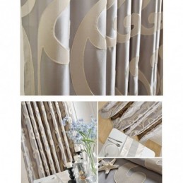 Pimennysverho Mittatilaustyönä Nordic Jacquard -Verho Olohuoneeseen Ja Makuuhuoneeseen