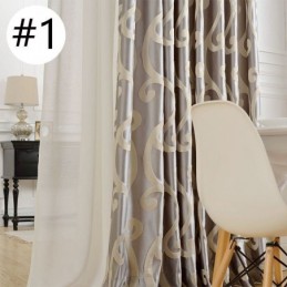 Pimennysverho Mittatilaustyönä Nordic Jacquard -Verho Olohuoneeseen Ja Makuuhuoneeseen