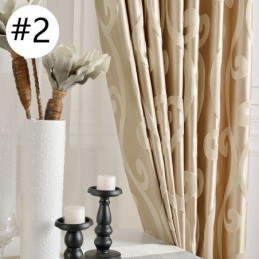 Pimennysverho Mittatilaustyönä Nordic Jacquard -Verho Olohuoneeseen Ja Makuuhuoneeseen