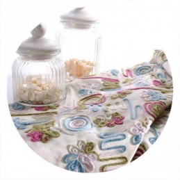 Pohjoismaiseen Tyyliin Sopivat Pimennysverhot, Poly-Puuvillaa, Kirjailtu Olohuoneeseen, Makuuhuoneeseen