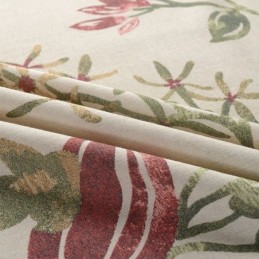 Pohjoismainen Puuvillapellavainen Pimennysverho Mittatilaustyönä, Kasvikuvioinen Olohuoneeseen, Makuuhuoneeseen