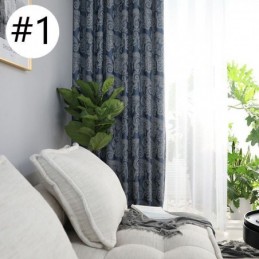 Eurooppalainen Pimennysverho Mittatilaustyönä Tehty Verho Jacquard Olohuoneeseen Ja Makuuhuoneeseen