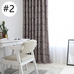 Eurooppalainen Pimennysverho Mittatilaustyönä Tehty Verho Jacquard Olohuoneeseen Ja Makuuhuoneeseen