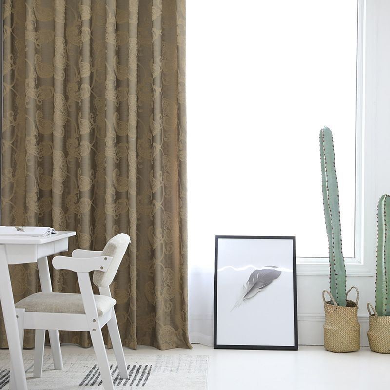 Pimennysverho Mittatilaustyönä Nordic Jacquard -Verho Olohuoneeseen Ja Makuuhuoneeseen