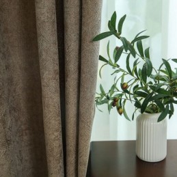 Pimennysverho Mittatilaustyönä Tehty Pohjoismainen Yksivärinen Jacquard-Verho Olohuoneeseen Ja Makuuhuoneeseen