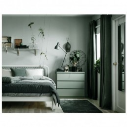 Tummanvihreä Flanelli Pimennysverho Mittatilaustyönä Minimalistinen Yksivärinen Kangas Olohuone Makuuhuone