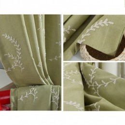 Puuvillaiset Pimennysverhot, Kirjailtuja Pohjoismaisia Oksia