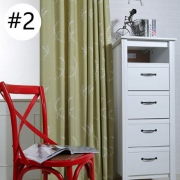 Puuvillaiset Pimennysverhot, Kirjailtuja Pohjoismaisia Oksia