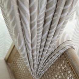 Lehtikuvioinen Pimennysverho Mittatilaustyönä Tehty Verho Pohjoismainen Olohuoneeseen Ja Makuuhuoneeseen