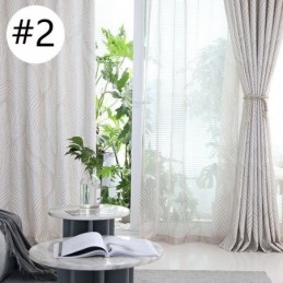 Lehtikuvioinen Pimennysverho Mittatilaustyönä Tehty Verho Pohjoismainen Olohuoneeseen Ja Makuuhuoneeseen