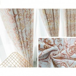 Pohjoismaisen Kuviolliset Pimennysverhot Olohuoneeseen Ja Makuuhuoneeseen