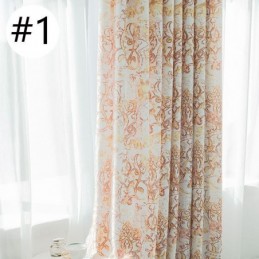 Pohjoismaisen Kuviolliset Pimennysverhot Olohuoneeseen Ja Makuuhuoneeseen