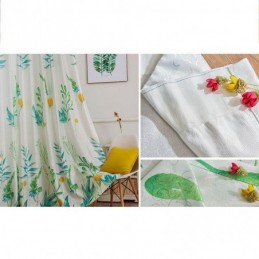 Mittatilaustyönä Tehty Pimennysverho, Kuviolliset Lehdet, Olohuoneeseen, Makuuhuoneeseen