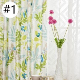 Pimennysverho Mittatilaustyönä Olohuoneeseen, Makuuhuoneeseen, Pohjoismaiset Kuviolliset Lehdet