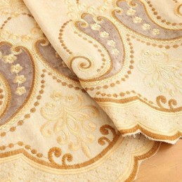 Eurooppalaiset Kirjailtuja Verhoja, Ylellinen Pimennys Olohuoneeseen Ja Makuuhuoneeseen