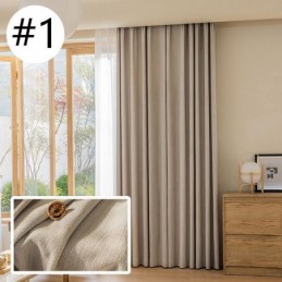 Modernit Pimennysverhot, Yksivärinen Jacquard, Olohuoneeseen