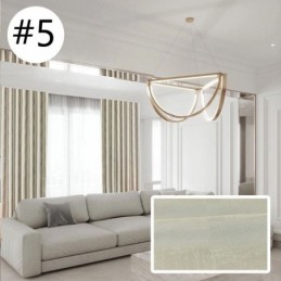 Pohjoismainen Pimennysverho Mittatilaustyönä Valmistettu Erittäin Tarkka Jacquard-Verho Makuuhuoneeseen, Olohuoneeseen